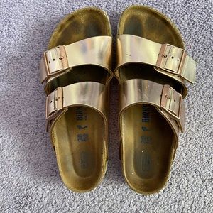 Rose Gold Birkenstock’s